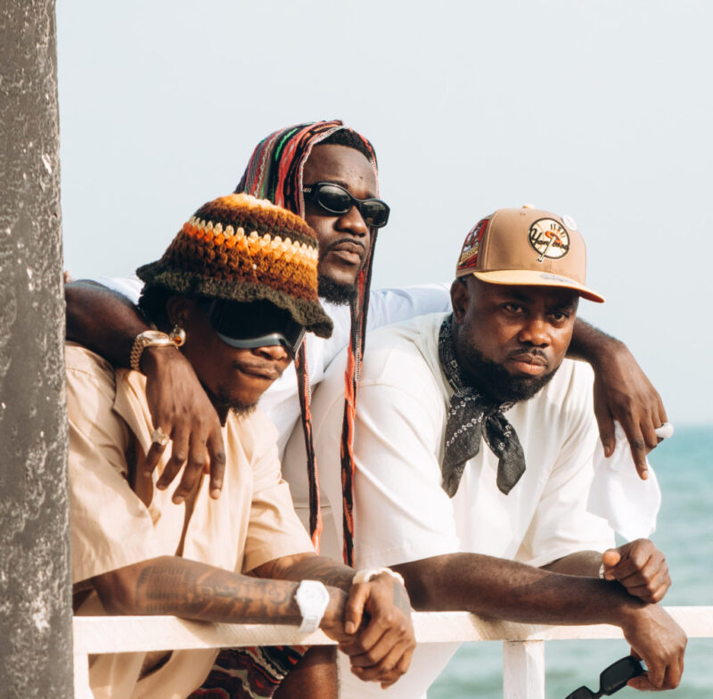 Oxlade, Sarkodie and Kj Spio