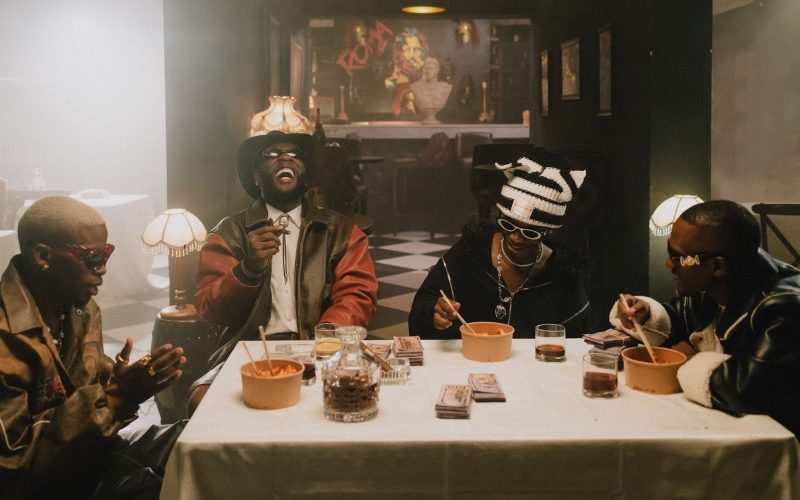 TitoM, Burna Boy and Yuppe and S.N.E - PHOTO by @BUCHWITHLENSES