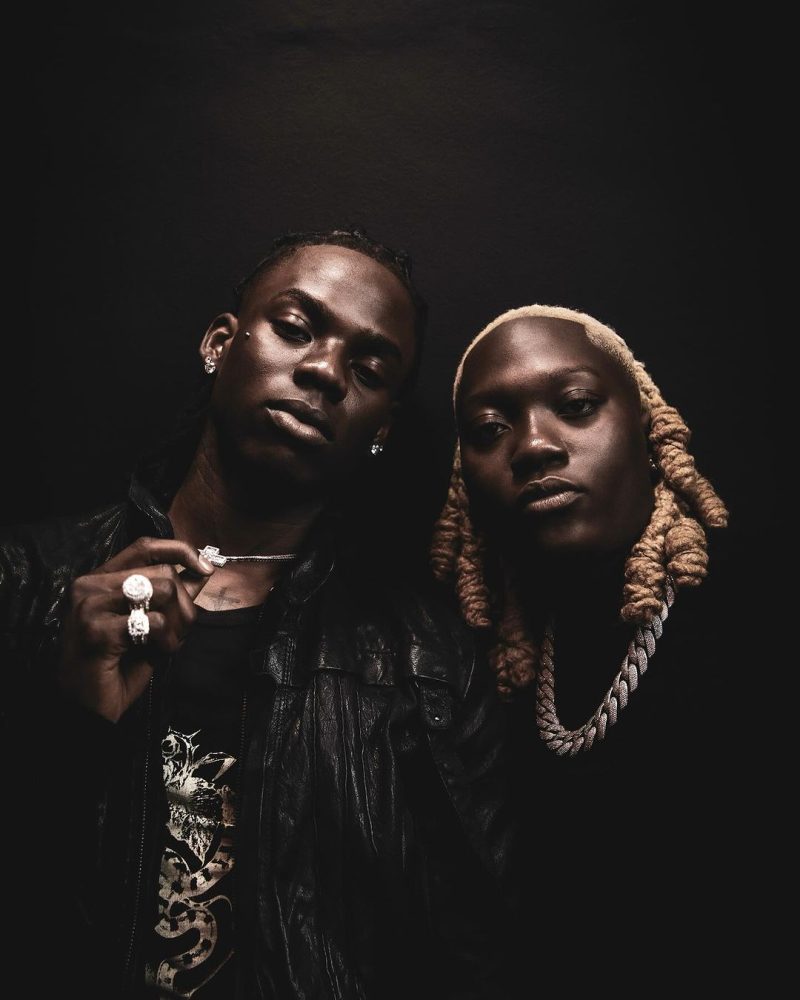 [L-R] Rema and Darkoo