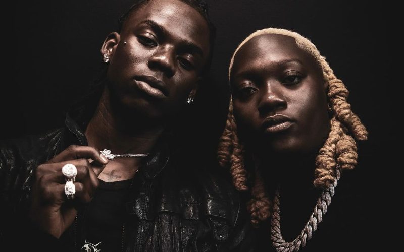 [L-R] Rema and Darkoo