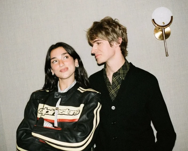 Dua Lipa and Pierre de Maere
