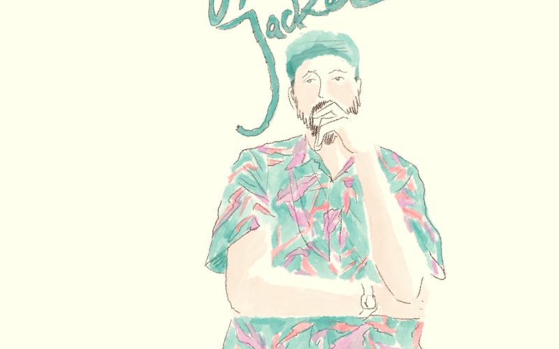 Frank Rabeyrolles Green jacket Artwork