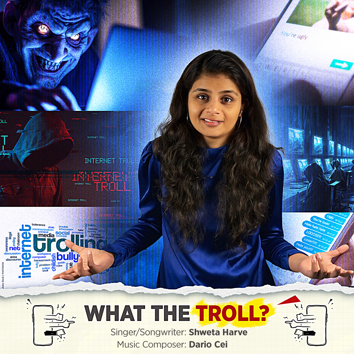Shweta Harve's “What the Troll?” Takes a Stand Against Cyberbullying Shweta Harve What the Troll Artwork