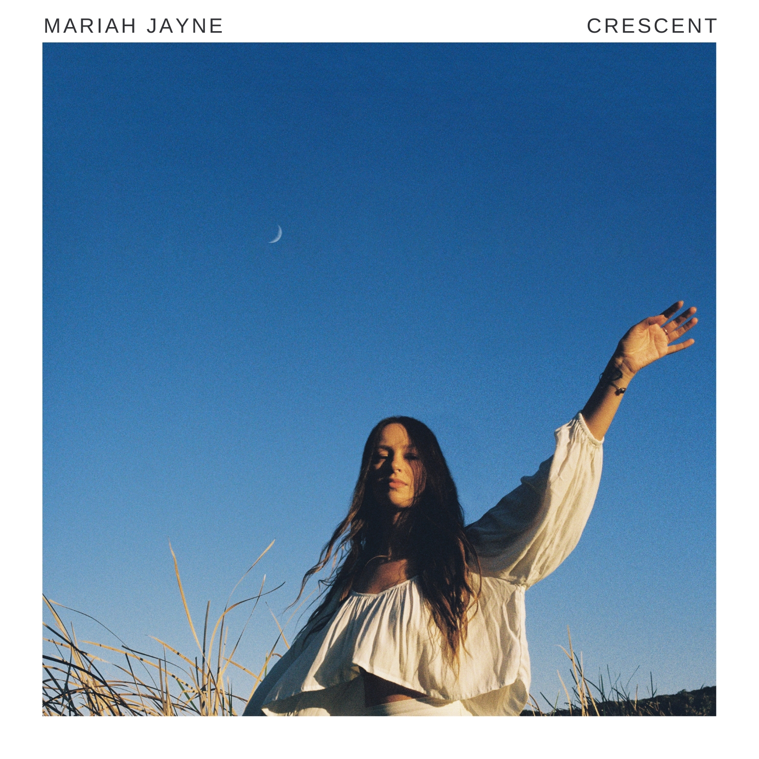 Mariah Jayne's "Crescent" Shines with Intimate, Moonlit Reflection Mariah Jayne Crescent Art