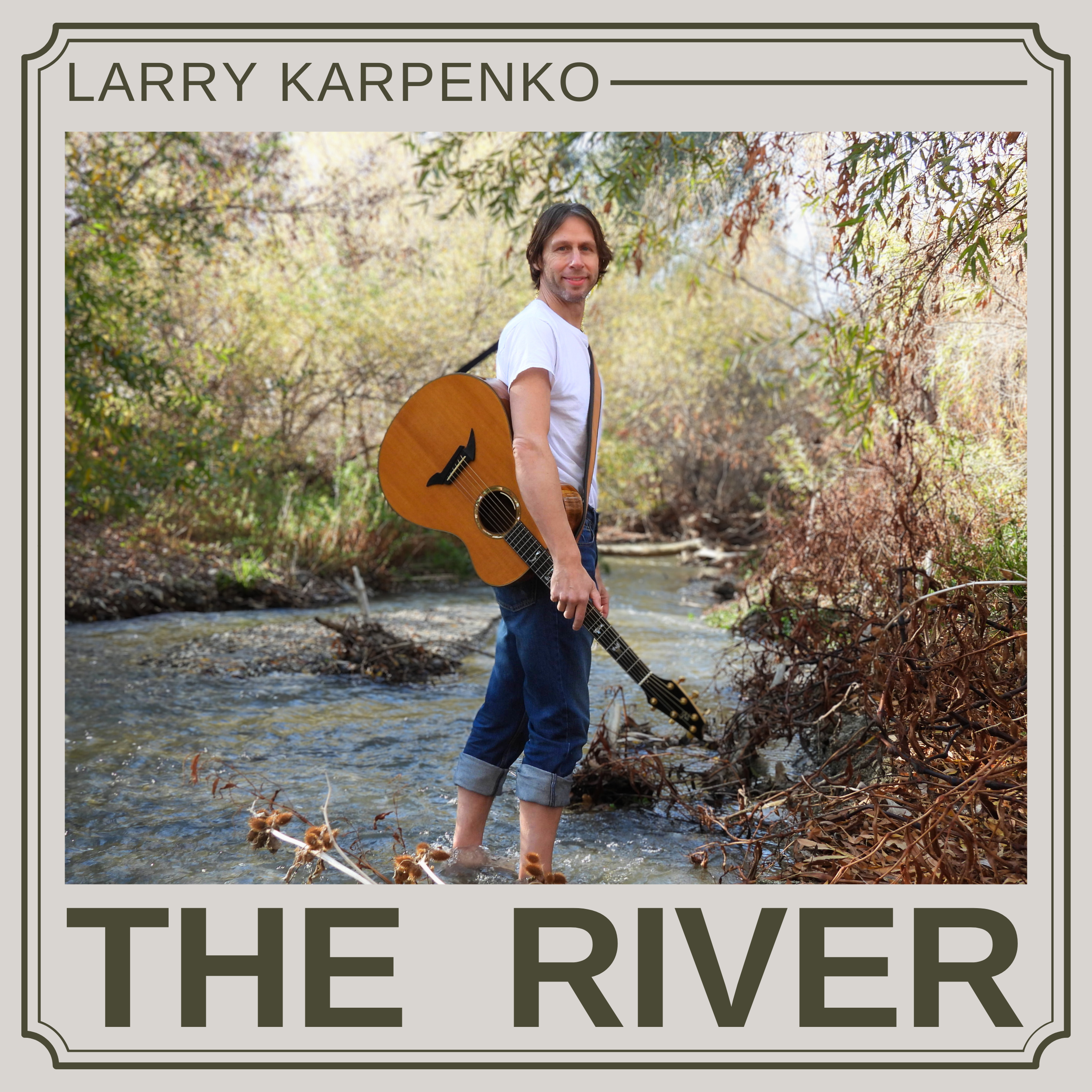 Larry Karpenko Merges Nature and Faith in "The River" Larry Karpenko The RIver Art