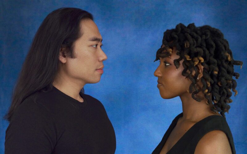 [L-R] Jerry Jean x Chloé Hogan