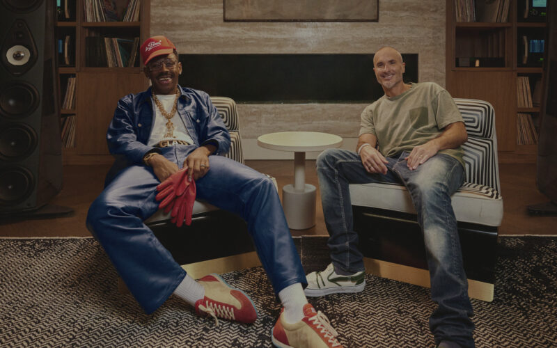 Tyler, The Creator and Zane Lowe - Image Supplied by Apple Music