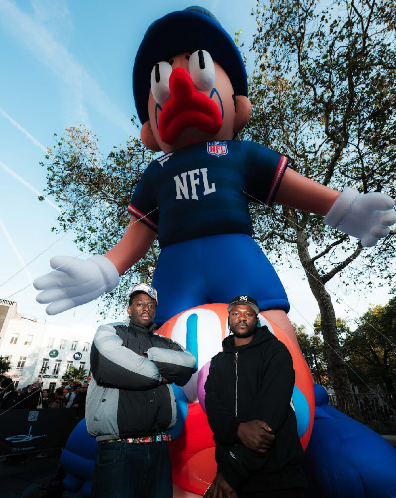 VMU Studios, Slawn Team Up With Fanatics And NFL For Public Football X Football Installation