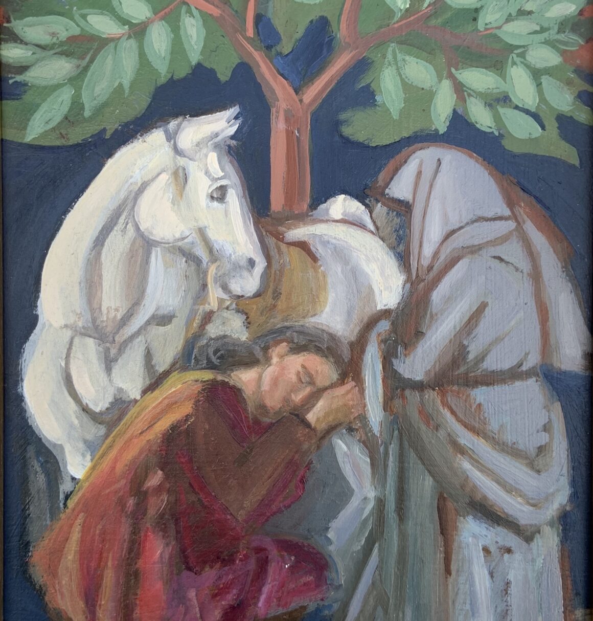 Jack Simpson Is Looking Up At The Trees