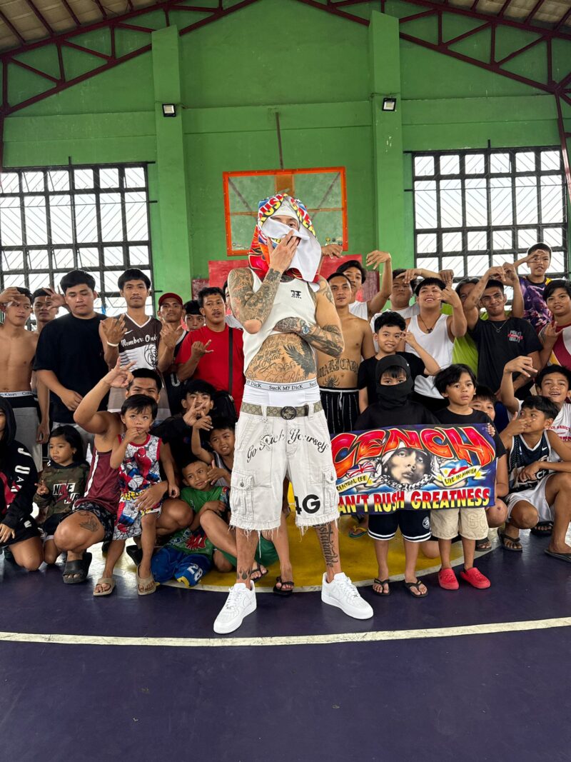 Central Cee and JUDAH Give Back To Community In Manila Central Cee and JUDAH Give Back To Community In Manila