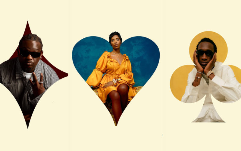 L-R (Wande Coal, Tiwa Savage, Mavo)